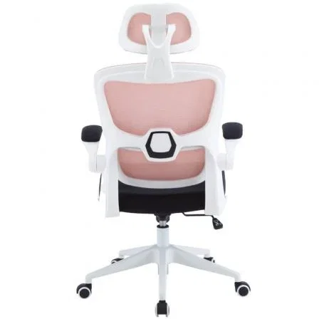 Woxter GM26-109 Silla Gaming Ergonómica Rosa con Soporte Lumbar y Reposabrazos Abatibles